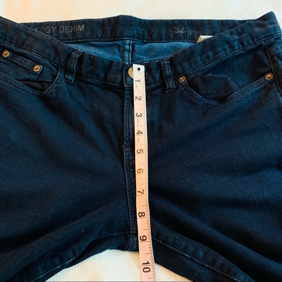 J.Crew Leggy Denim Stretch Skinnies Skinny jeans Dark Wash Size 32  plus sz EUC - Picture 15 of 16